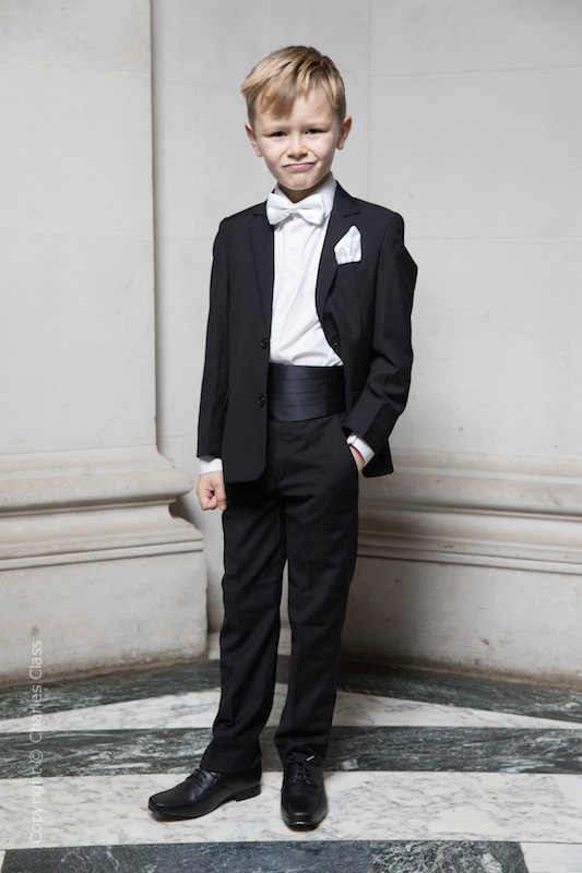 Boys White Tie Formal Dinner Suit | White Tie Wedding Suit | Charles Class